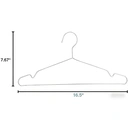 ANQI Lot de 50 cintres en acier inoxydable - Argent image 4