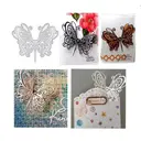 Creative for Butterfly Metal Cutting Dies Stencil Scrapbooking Embossing Tool Paper Cards Album Decoration，Beautiful butterflies image 1