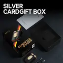 Metz Supercar Style Electric Shaver for Men, Portable, Gift Box, Perfect Qixi Valentine's Day Gift for Boyfriend and Father, Iridescent Silver image 5