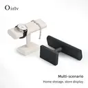 Oirlv Watch Stand, Watches Display Stands Base Watch Necklace Bracelet Organizer Rack Bangle Scrunchie Headband Showcase Watch Stands For Photography Women Men image 5