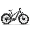 Shengmilo S600 Adult E-bike Men's E-Mountain ebike with Two Motor, 48V840WH Battery,26" Fat Tire Electric Bike image 2