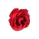 Wei’s Moment 20Pcs Artificial Flowers Roses, Real Touch
 Foam Roses, Fake Flowers Rose for DIY Wedding Bridal Bouquets Baby Shower Table Centerpieces Home Decorations, Cream Red image 1