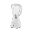 Geepas 2-in-1 Food Jug Blender & Smoothie Blender , Ice Crusher, 550W White image 1