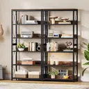 Tribesigns 180cm Tall 5-Tier Bookshelf, Open Bookcase for Living Room, Office, Bedroom, Floor Standing Display Shelving Unit, Sturdy Storage Shelf for Books, Decor, and More image 7