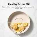 Redchef Gemstone Aluminum II Series 20cm Ceramic Frying Pan, White Exterior & Brown Interior image 1