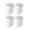 JORDAN&JUDY 4-Piece Wall-Mounted Storage Box Set, for Remotes & Small Items image 0