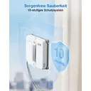 ECOVACS mini 2 (weiß/silber) ist ein intelligenter Fensterreinigungsroboter, ausgestattet mit einem Ultrasprüh-System, einem innovativen Steigsystem für geradliniges und stabiles Klettern, verbesserten 4 Eckbürsten und der WIN-SLAM 4.0-Technologie für eine mühelose Fensterreinigung. image 5