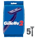 Gillette G2 Disposable Razor 5 Counts image 2