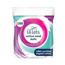 Lil-Lets 100 Cotton Wool Balls image 0