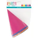 Unique Party Hats, Assorted Colours, 8 pack image 1