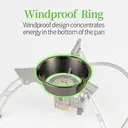 BRS 11-Series Camping Gas Stove with Carry Bag and Multifunctional Adapter,3240 W image 5