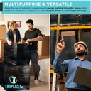 Triplast  Pallet Wrap 400mm x 250m, 17mu Black 1 Roll image 6