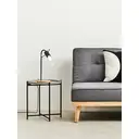 Interiors by Premier Trosa Side Table Round Black/Grey image 2