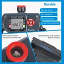 DEWENWILS Programmateur d’arrosage automatique 4 zones avec fonction de retard pluie et modes manuel/automatique image 6