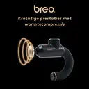 Breo Sport-M0500 verwarmend massagepistool, diepteweefsel-percussiemassageapparaat voor het herstel van spieren, ergonomisch ontwerp, USB-C-opladen image 0