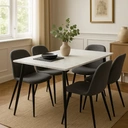 Urban Meuble DINING TABLE 120/80/75 cm Rectangular White image 6