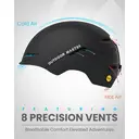 OutdoorMaster Casque de neige ELK MIPS noir mat - Taille S image 2