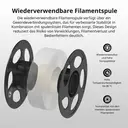 ANYCUBIC PETG-Filament 1 kg - Schwarz image 6