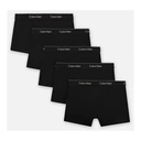 Calvin Klein Icon Slip 5er-Pack aus Baumwoll-Stretch, Schwarz, Größe S image 0