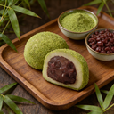 Royal Family Japanese Mochi - Matcha Red Bean 150g image 2