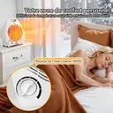 Totopia FH-388Q Radiateur d'appoint chauffant soufflant - 2000 W  image 5