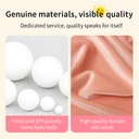 Marrybox Fall Decorative Pumpkins Plush Navy/Hessian/White 12pcs image 5