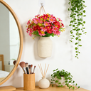 4pcs 11.02in/28cm
Artificial Daisy Mums Flowers Outdoor Plants Fake Silk Flowers No Fade Greenery Shrubs Home Wedding Office Garden Porch Décor(Rose Red) image 1