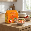 Baixiang Spicy Tomato Hot Pot Flavor Instasnt Noodles 112g*5 image 2