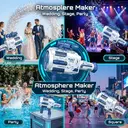 Tokky 48-Hole Automatic Bubble Gun with LED Lights, Rechargeable Bubble Machine, Leak-Proof Design, 1 Million+ Bubbles Per Minute, Outdoor Toy for Kids and Adults, Suitable for Parties and Weddings (Blue) image 6