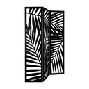 Atmosphera Akira Paravent pliant - Noir image 0