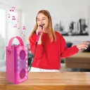 Lexibook - Luminous Wireless Speaker with Microphone - Pink image 3