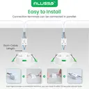 ALUSSO Spot LED encastrable 230 V, 4 W, IP44, dimmable, ultra-plat 30 mm, diamètre d'encastrement 55-68 mm, blanc chaud 3000 K, blanc neutre 4000 K, blanc froid 6500 K, lot de 6 image 5