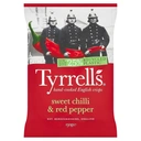 Tyrrells Hand-Cooked English Crisps Sweet Chilli & Red Pepper 150g image 1