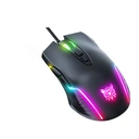 ONIKUMA CW905 Souris de jeu filaire, niveaux réglables, boutons programmables, modes d'éclairage RVB, souris ergonomiques pour PC gamer image 2