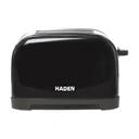 Haden Iver 2 Slice Toaster, Compact, Black Stainless Steel - 206503 image 0
