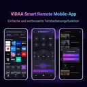 Hikers TV intelligente 43 pouces FHD WiFi VIDAA sans bordure avec triple tuner DVBT/T2/S/S2/C, 3 × HDMI, 2 × USB, CI+, commande vocale et applications de streaming image 5