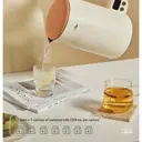 Bear 6 Temperature Settings with 1.7 L Stainless Steel Kettle White ZDH-C17V3, 1800-2200 W, Microprocessor Touch Panel, BPA-Free, Imported Temperature Controller, Boil Dry Protection, Automatic Shut-Off Electric,white image 4