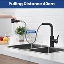 Mitigeur de Cuisine 2 Modes de Jet avec Douchette Extractible image 1