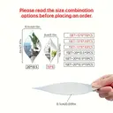 WhereHike Lot de 10 stickers miroir muraux en PVC Gouttes d’eau argentées - 15 x 8 cm image 5