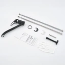 Auralum robinet de cuisine monocommande pivotant à 360 ° - noir image 5