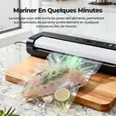 ATSHARK Lot de 2 rouleaux de sacs de mise sous vide - 20 x 600 cm image 6