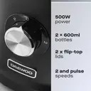 DAEWOO Samurai Vertiblend Blender - 500W, 2 X 600ml Bottles, Smoothie & Shake Maker, SDA2783GE image 1