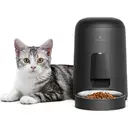 Petlibro Air Automatic Pet Feeder - 2L， Black， with Timer， with 180-Day Battery Life， Anti-Mistake Touch Design & Up to 6 Meals per Day， Ideal for Small/Medium Cat & Dog image 1
