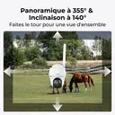 REOLINK G430 – Caméra Motorisée 4MP – Blanche – Avec Panneau Solaire image 2