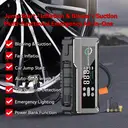 Porbi X11 Jump Starter with Air Compressor 3000A Portable Car Jump Starter, 24800mAh Battery Booster & 150PSI Tyre Inflator, PD65W Fast Charging Power Bank for Laptop, 12V Petrol & Diesel Vehicles, SUV, Van & Motorcycle image 1