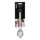 Chef Aid Stainless Steel Ice Cream Scoop, High grade Stainless Steel scoop, Perfect for frozen gelato, sorbet and cookie dough, fitted with easy store hanging loop, Dishwasher safe image 0