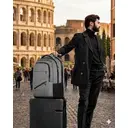 Laptop Backpack， 17 Inch College Backpack for High School， Large Travel Rucksack Water Resistant Laptop Bag Business Work with USB Charger Port， Anti Theft TSA Rucksack for Men Women， Grey， New Year Sale ， Top gift picks image 5