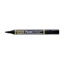 Pentel N850 Permanent Marker Bullet Tip Black Pack of 12 image 0