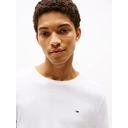 Tommy Hilfiger TJM Original t-shirt côtelé manches longues blanc classique - taille L image 2
