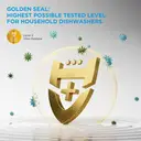 Midea MDWEB1403M(B)-WG-UK Full Size 60cm Wide Integrated Dishwasher With Cutlery Tray, Black, C Rated image 2